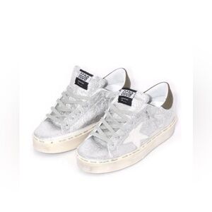 Golden Goose Silver Hi Star